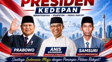 Bursa Capres 2029 : Prabowo, Samsuri, S.Pd.I, M.A dan Anies, 3 Nama Calon Kuat untuk Pilpres 2029